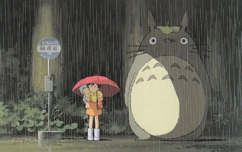 Totoro movie poster.